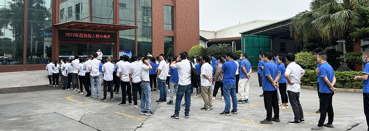 J9直营集团新材2022年员工技能大赛