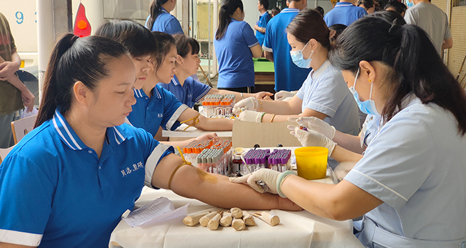 J9直营集团新材年度全体员工健康体检