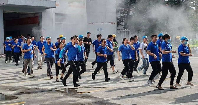 个个讲安全，个个会应急！J9直营集团应急安全演练活动